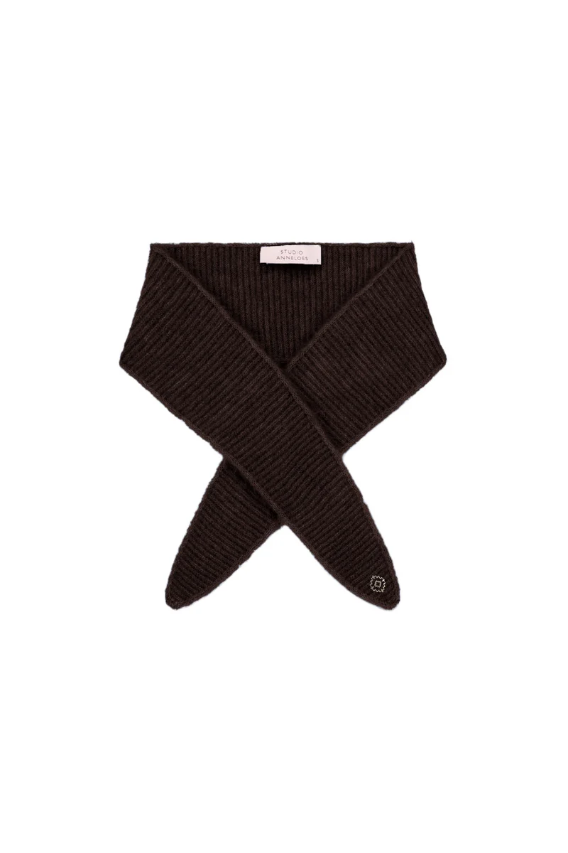 Weicher Schal aus Mohair-Woll-Mix