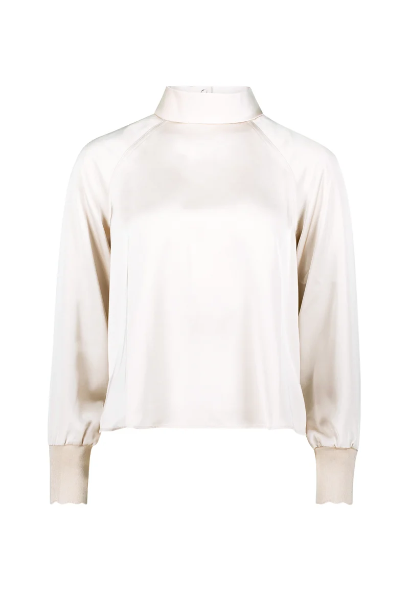 Satinbluse