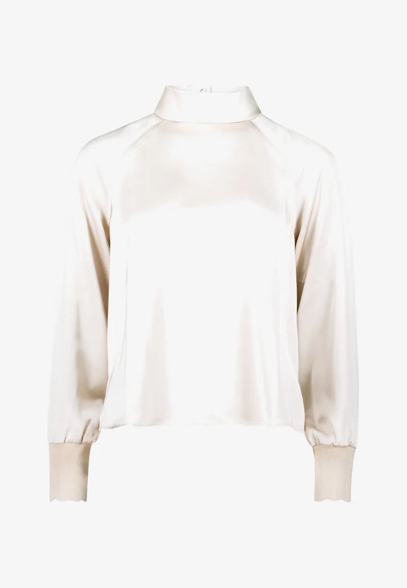 Satinbluse