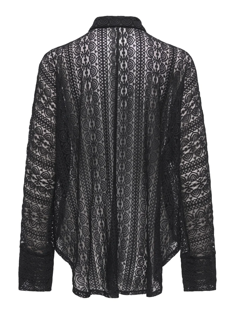 ONLGRACE JOKI Hemdbluse mit Spitzendetail