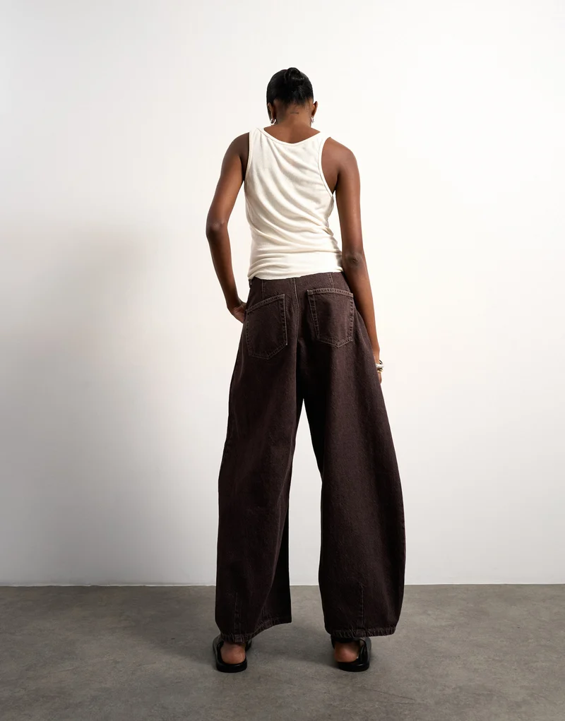 TSCOCOON Denim Jeans in Braun