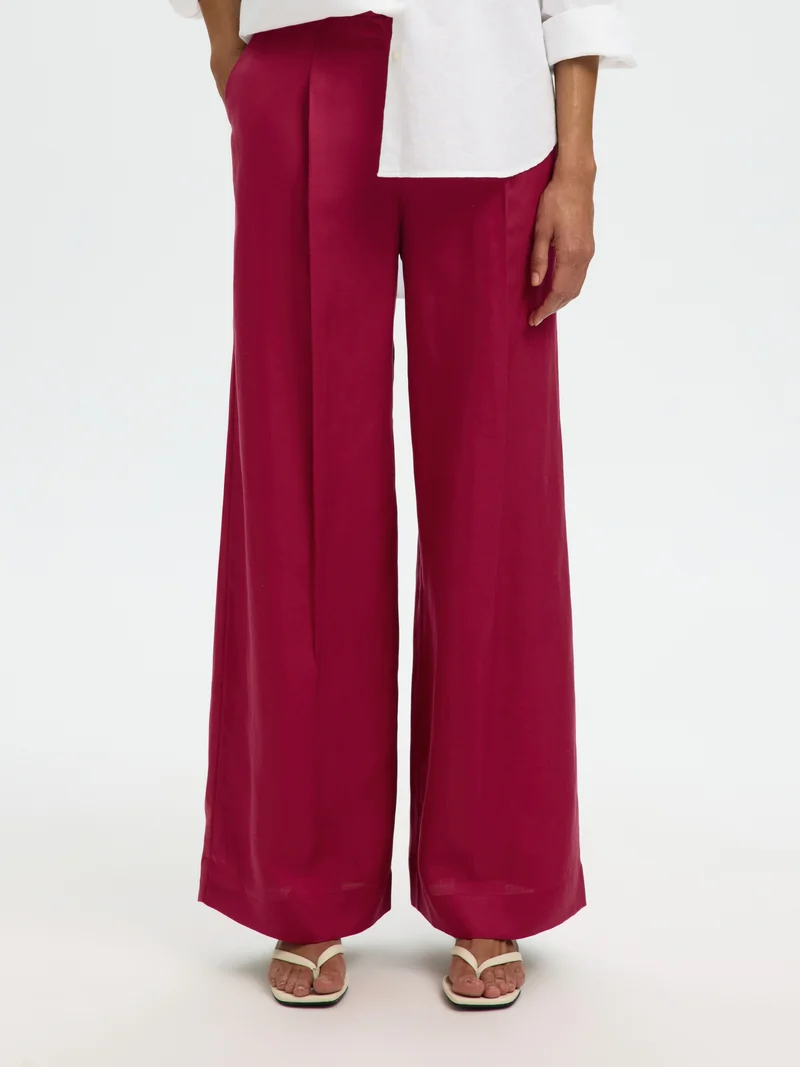 SLFLYRA Wide Leg Hose mit hoher Taille