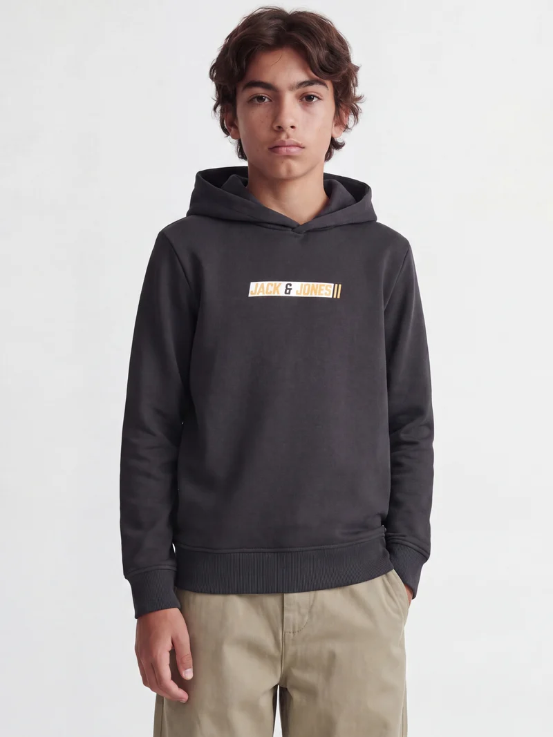 JJMUNK Sweat Hoodie mit Frontprint