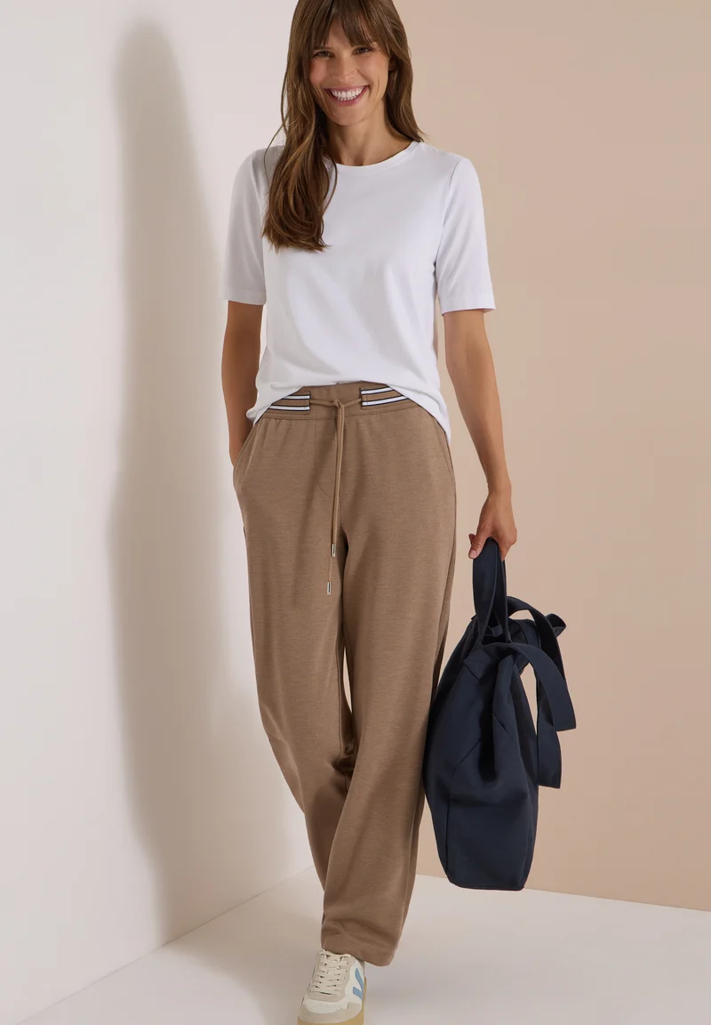NEELE Straight Leg Hose mit Dessin