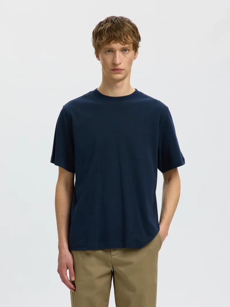 SELECTED T-Shirt aus 100 % Baumwolle