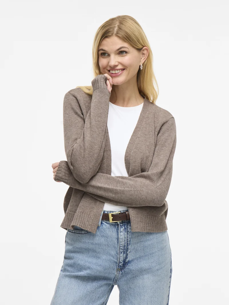 VIRIL Offener Cardigan im Basic-Look