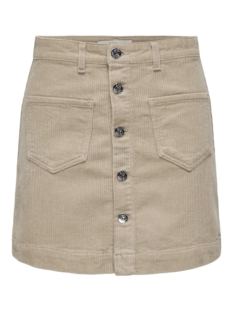 ONLAMAZING High Waist Rock aus Cord