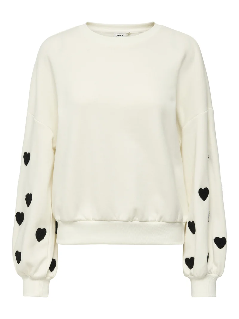 ONLMACY Sweatshirt mit Stickerei