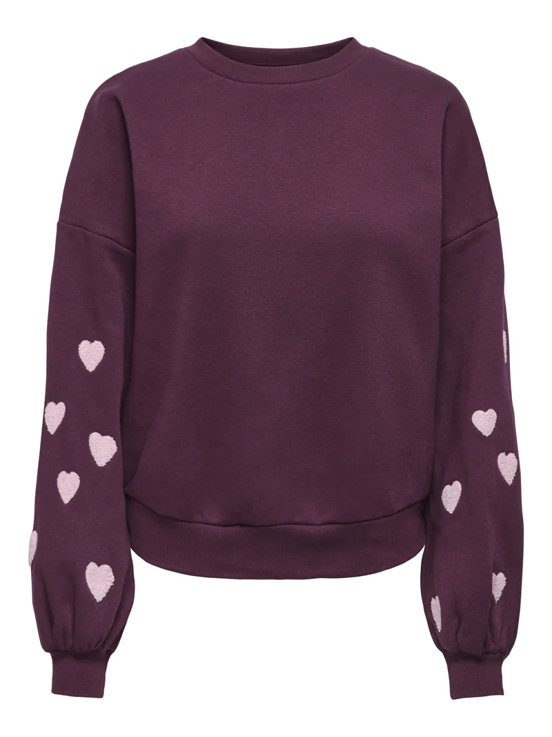 ONLMACY Sweatshirt mit Stickerei