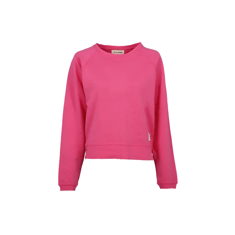 ZOE SWEATER PATCH Pullover aus Baumwolle
