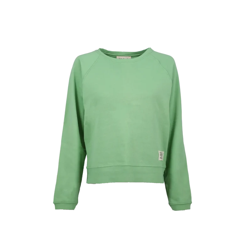 ZOE SWEATER PATCH Pullover aus Baumwolle