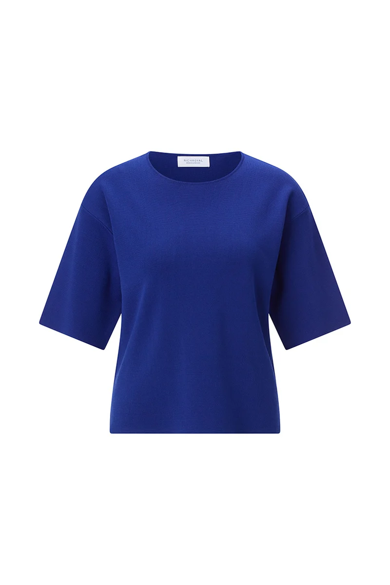 Oversized T-Shirt aus Viskose-Mix