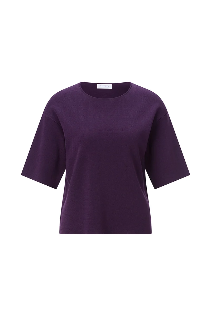 Oversized T-Shirt aus Viskose-Mix