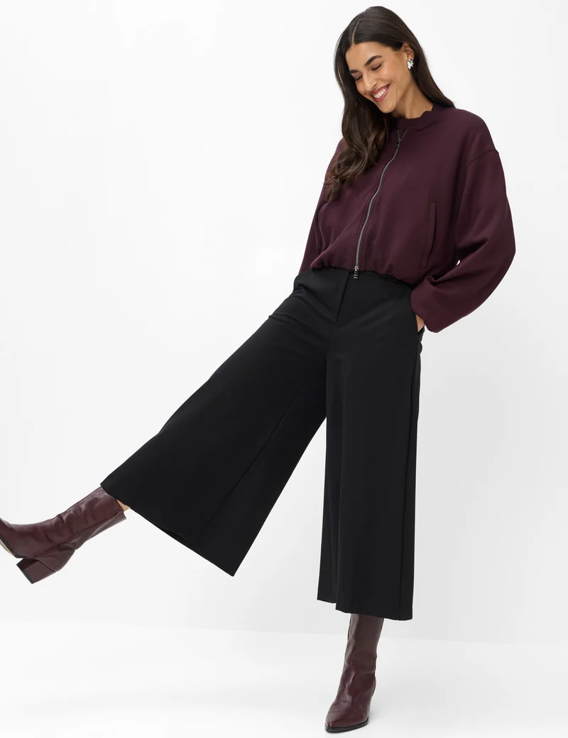 BRAX Melli S Wide Leg Hosenrock aus softem Jersey