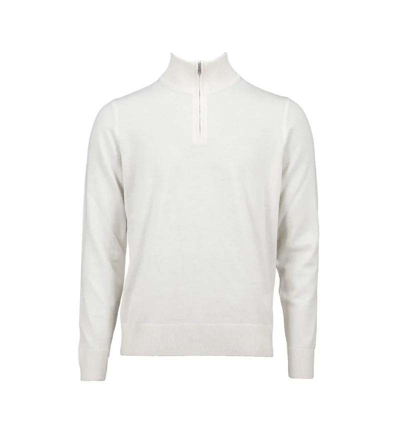 Merinowoll-Pullover mit Stehkragen