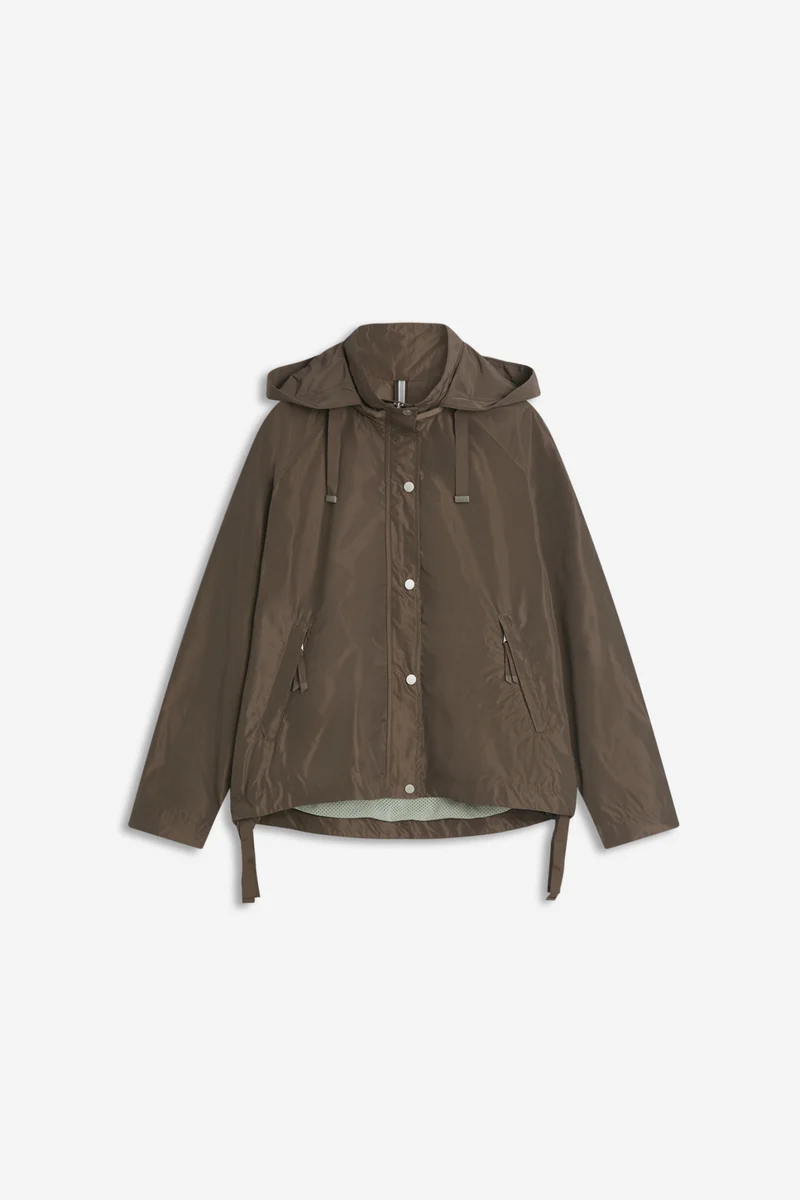 CICATA Leichte Funktionsjacke mit abnehmbarer Kapuze