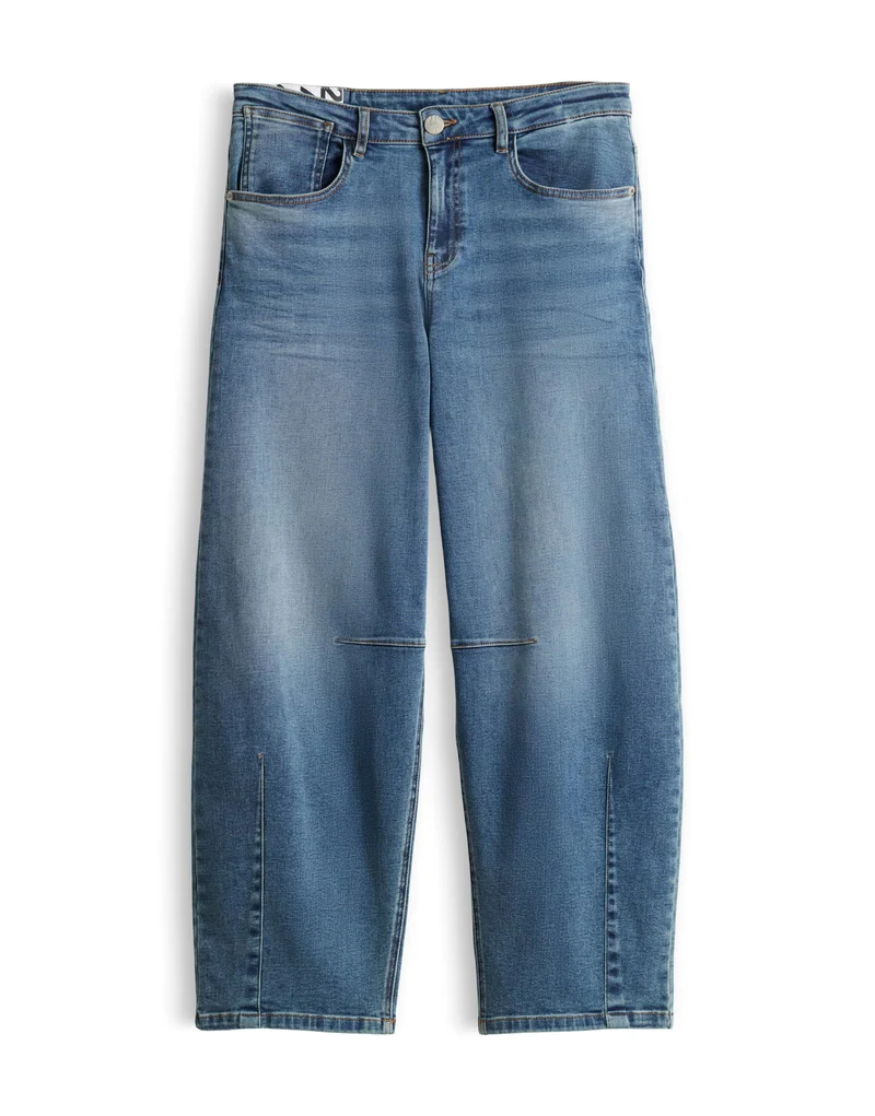 LISSIE BOLDY Barrel Jeans mit Mid Rise und Comfort Stretch