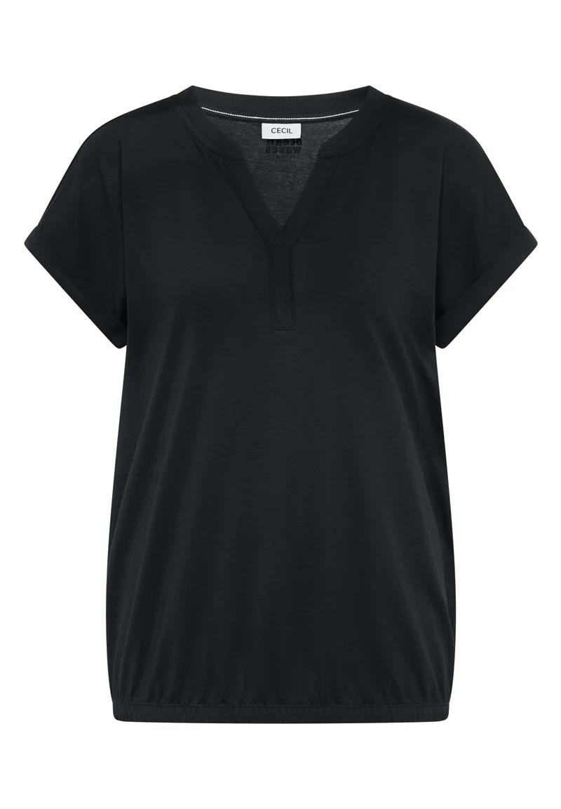 Shirt mit Split Neck
