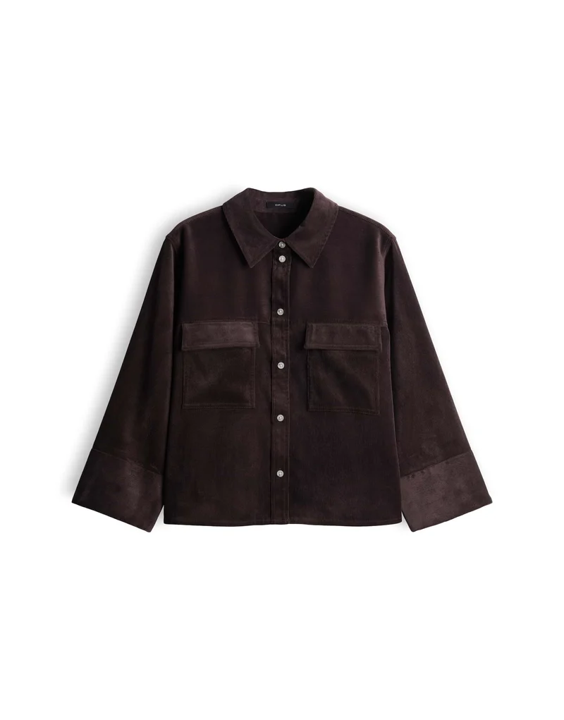 FERRELL Hemdbluse aus Cord mit Pattentaschen
