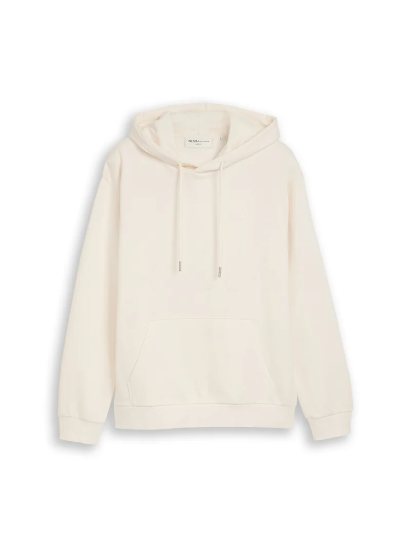 Basic Fit Hoodie mit Logo-Print