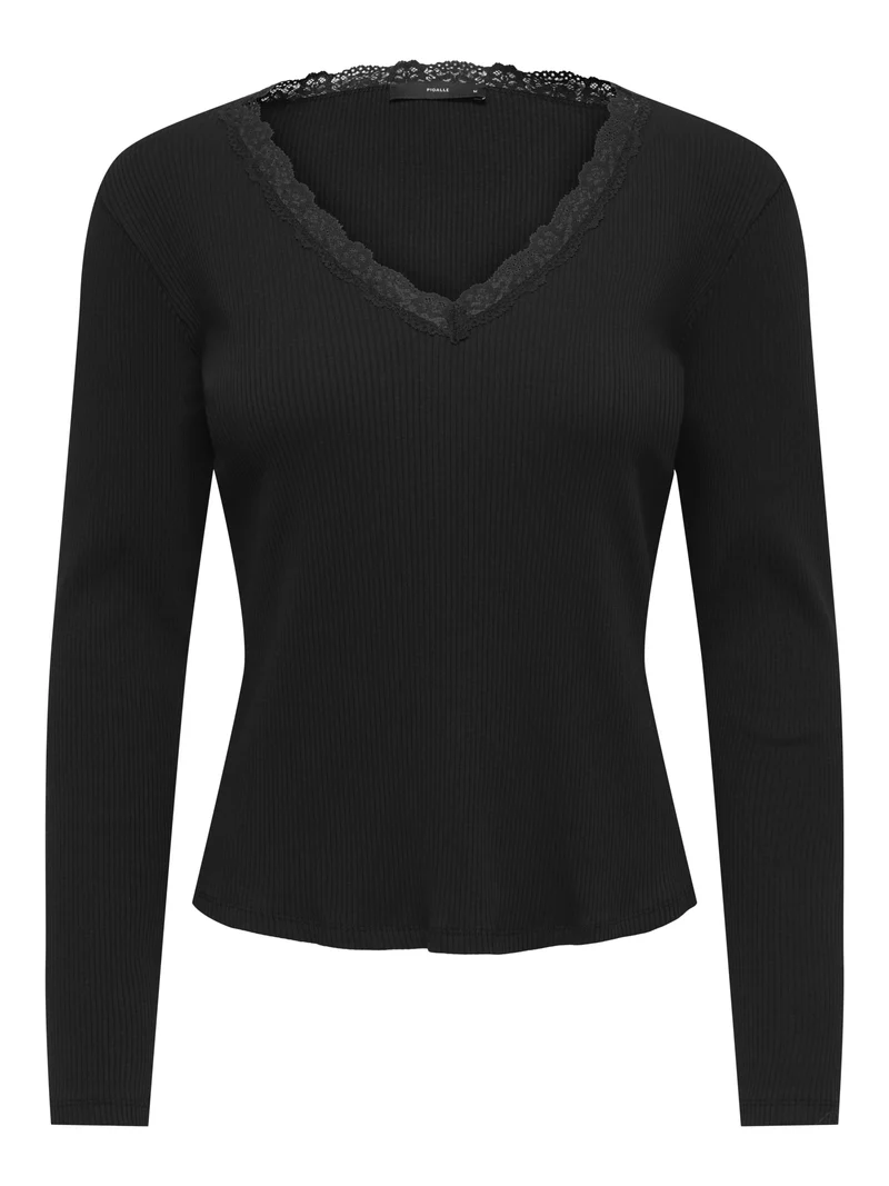 ONLSARA Langarmshirt mit Spitze