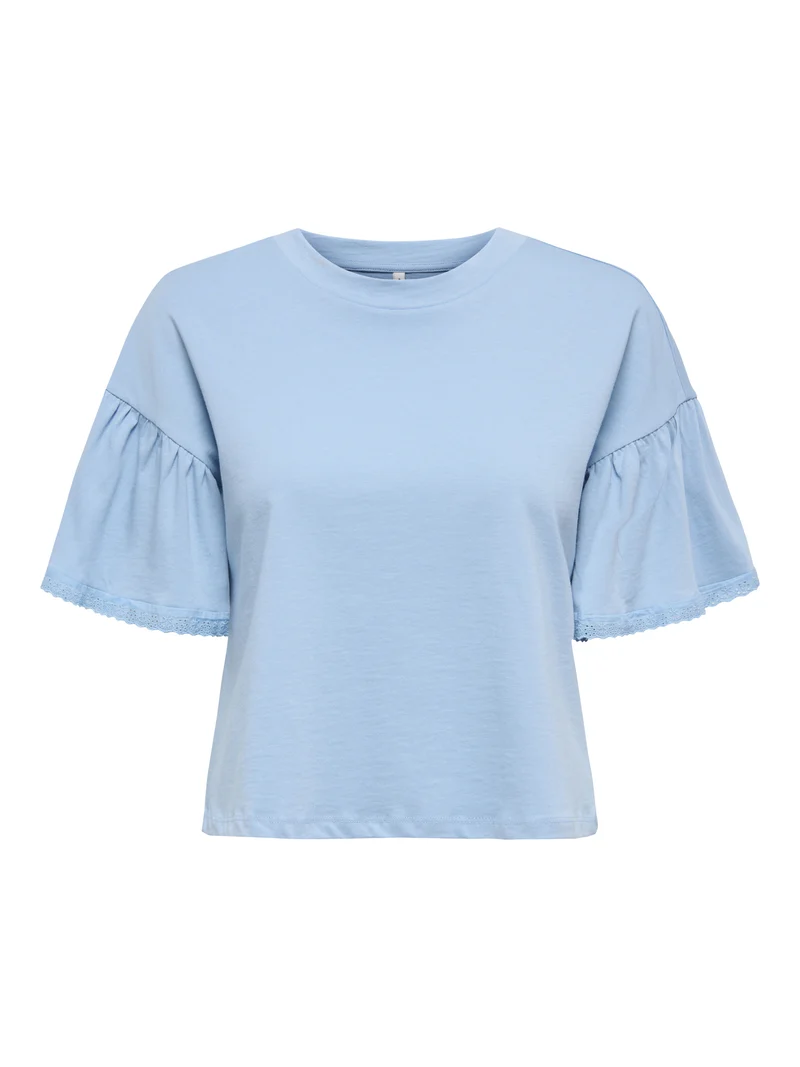 ALEX Top mit Spitzendetail