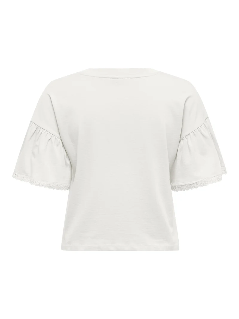 ALEX Top mit Spitzendetail