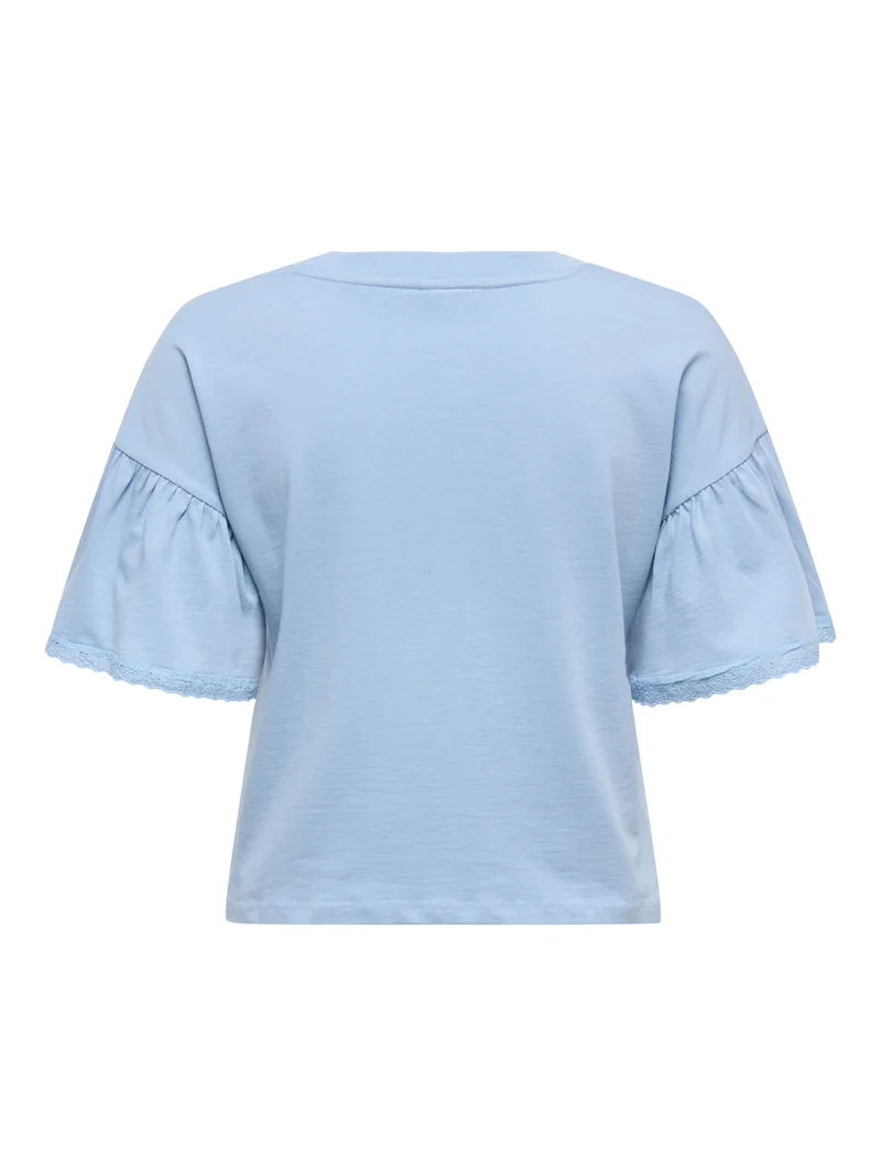 ALEX Top mit Spitzendetail
