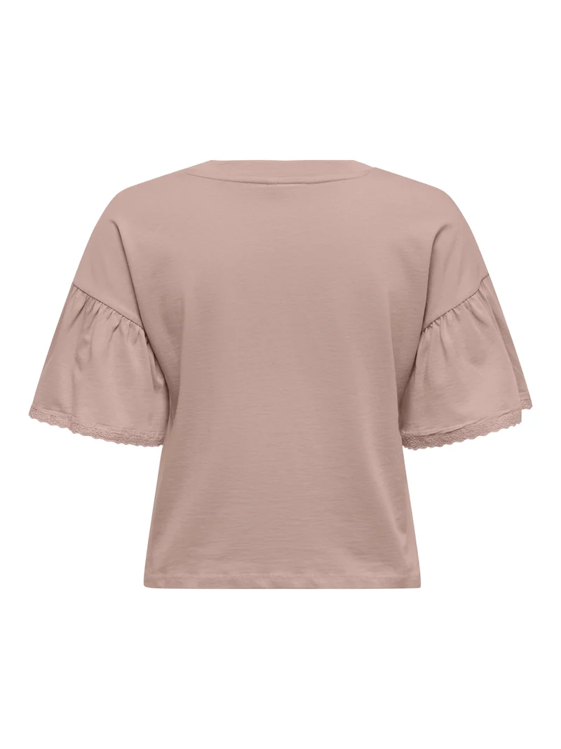 ALEX Top mit Spitzendetail