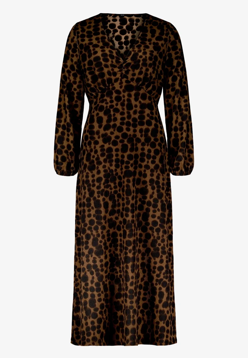 Maxikleid mit Allover-Print