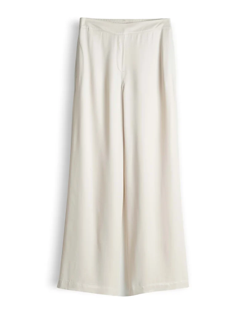 CHARLIE PALAZZO PURE Wide Leg Pants mit Komfortbund
