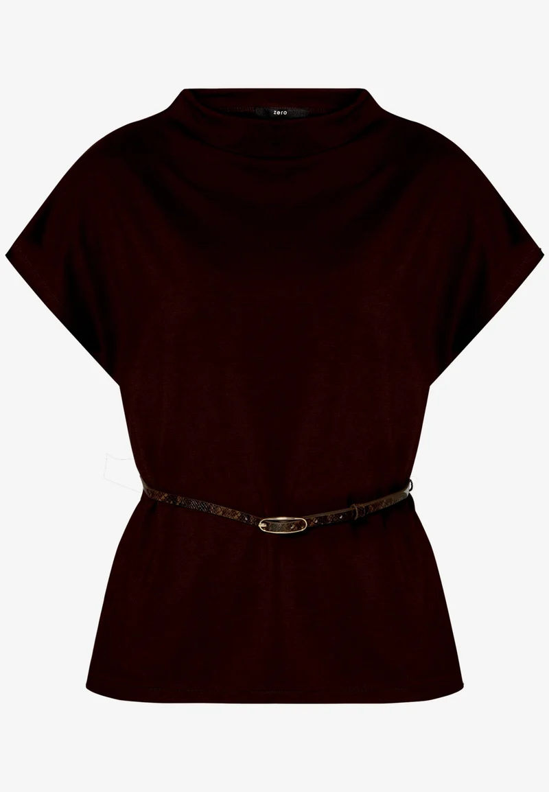T-Shirt mit Gürtel