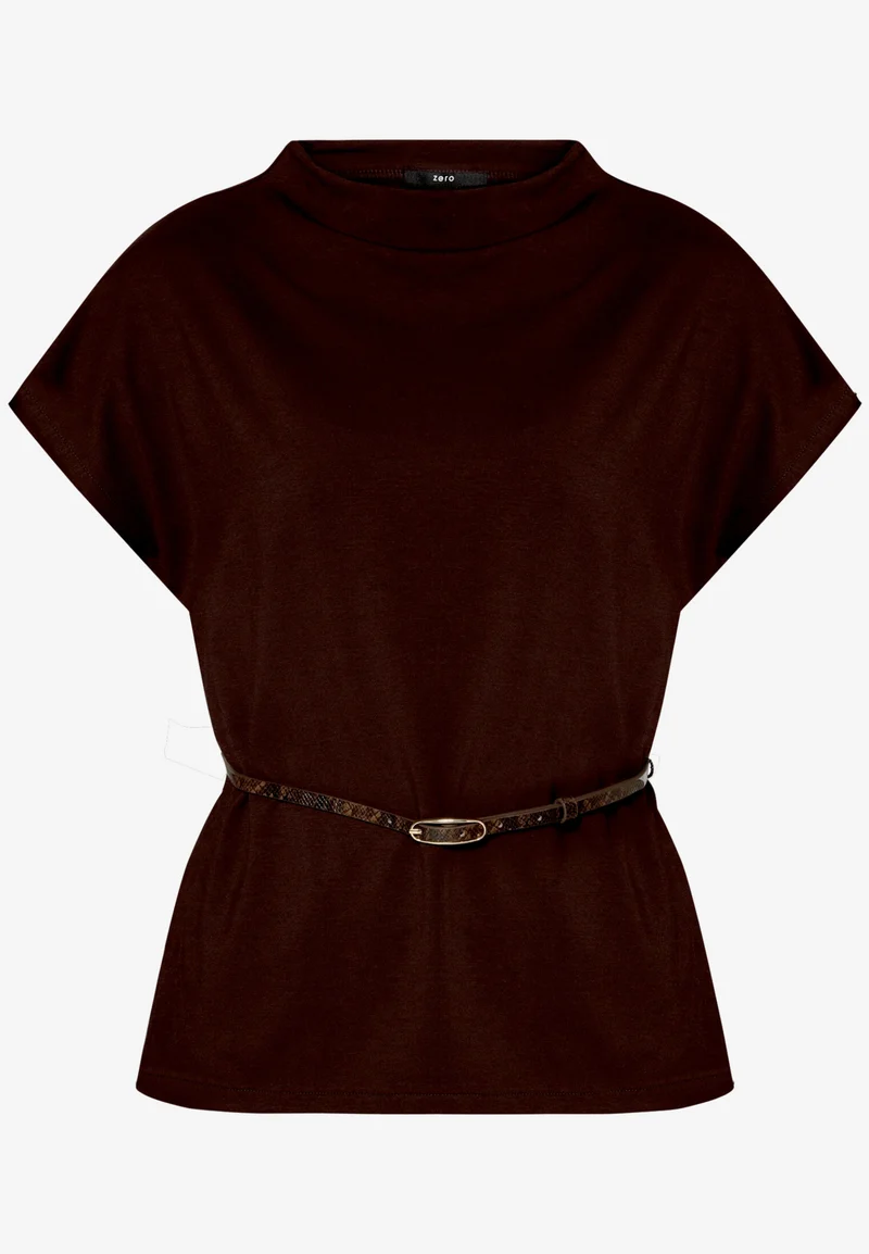 T-Shirt mit Gürtel