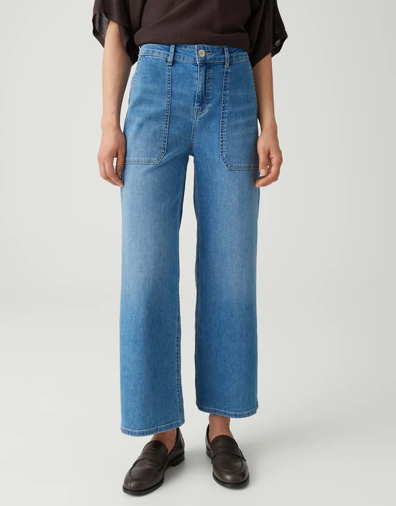 MIVA FRENCH Wide Leg Jeans