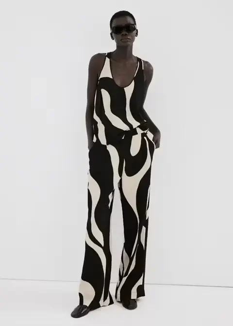 NIKITA Gemustertes Crop-Top