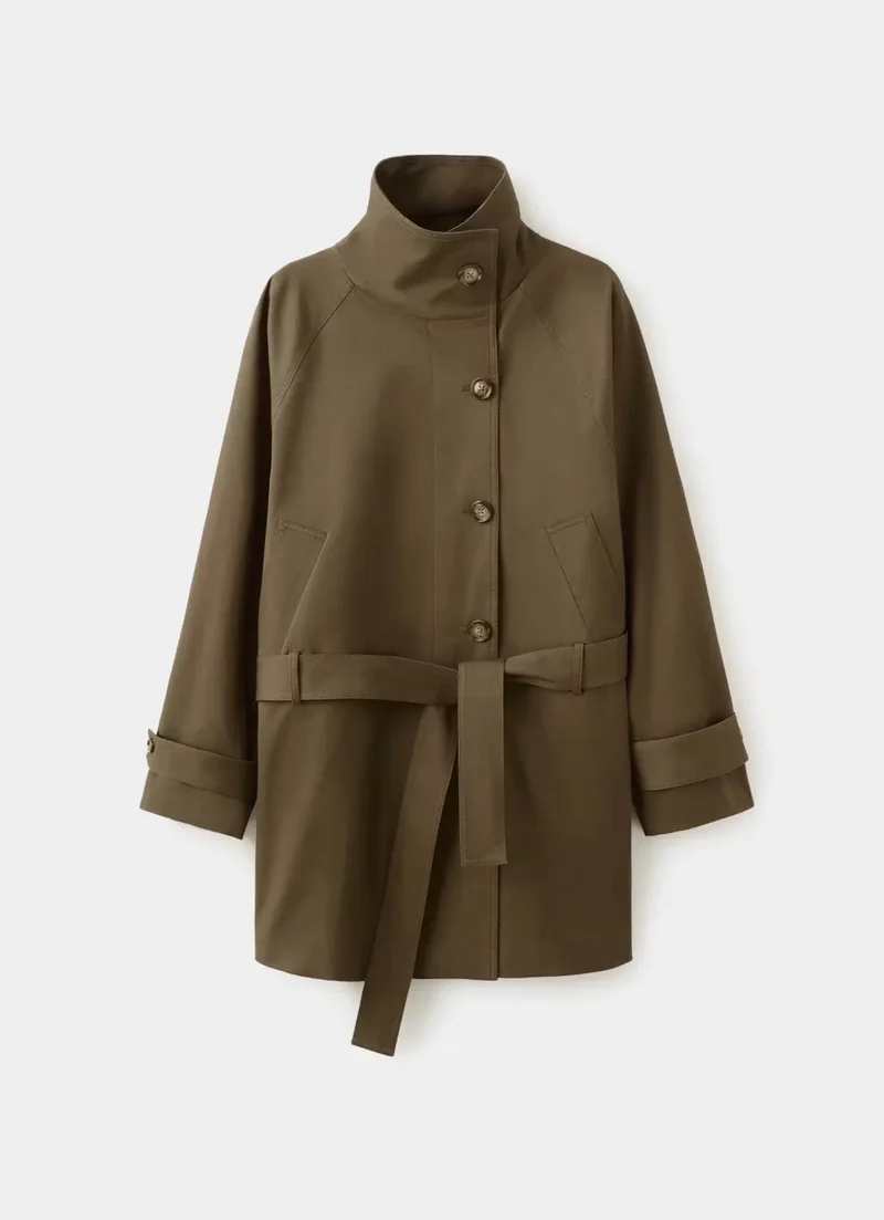 MONA Trenchcoat mit Kimono-Gürtel