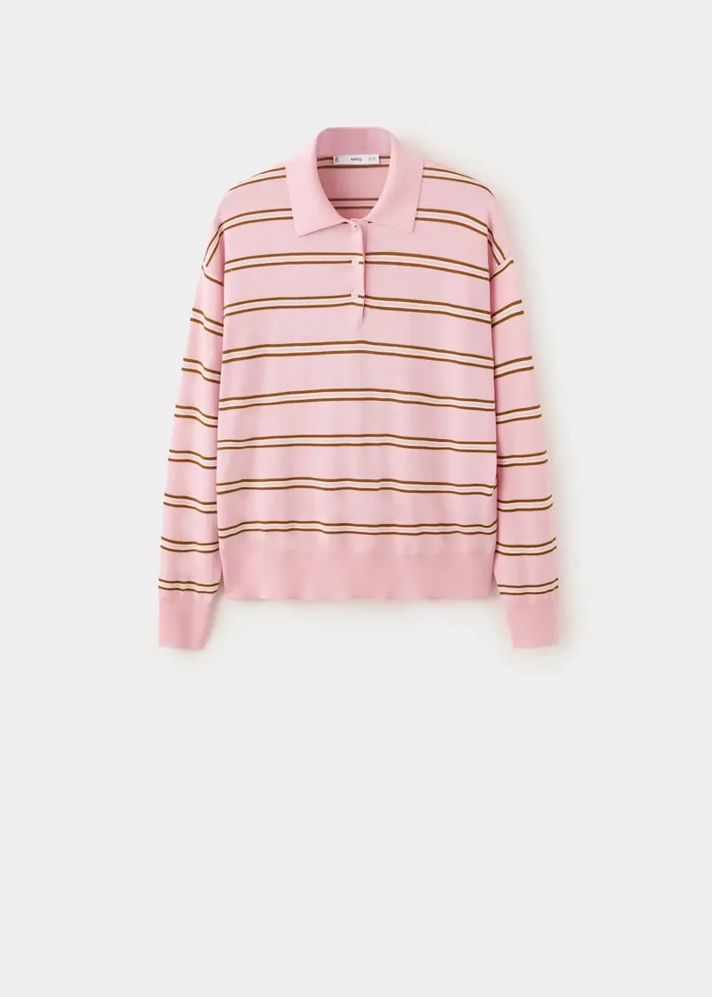 RIRIPOL Pullover mit Polokragen