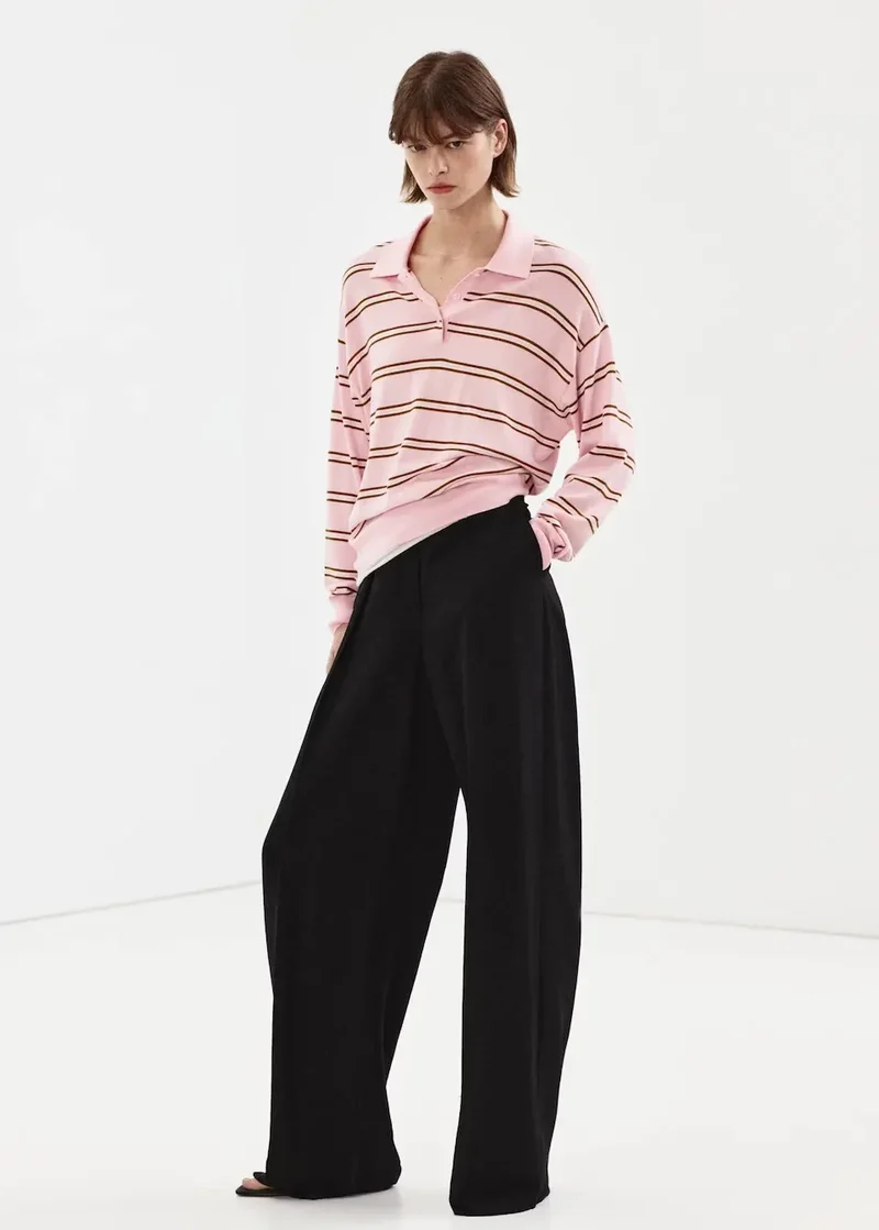 RIRIPOL Pullover mit Polokragen