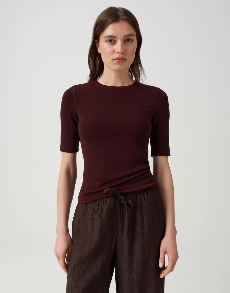 SORELA Jerseyshirt mit Mélange