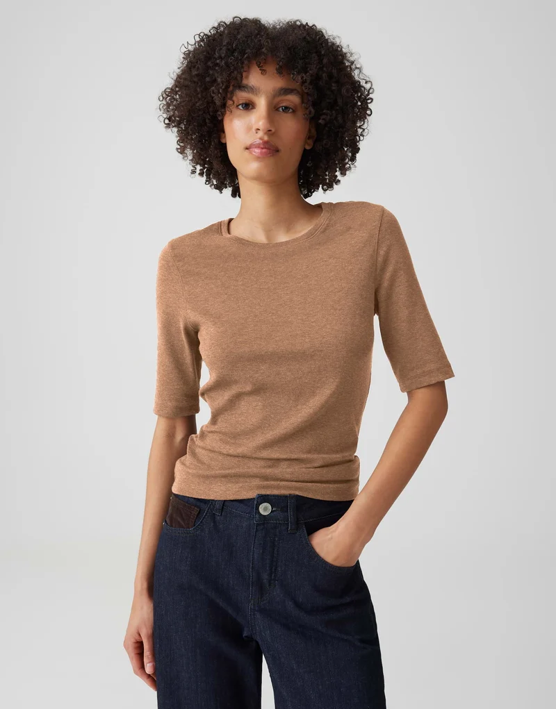 SORELA Jerseyshirt mit Mélange