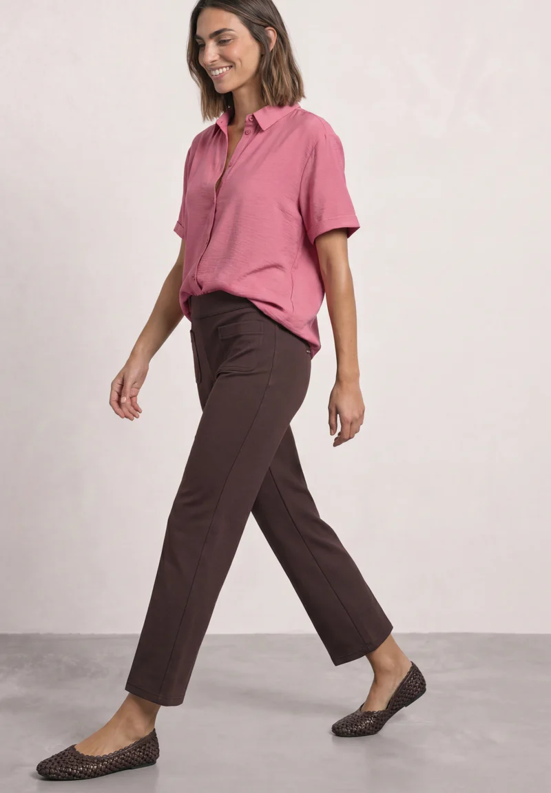 AMALIA High Waist Straight Leg Hose