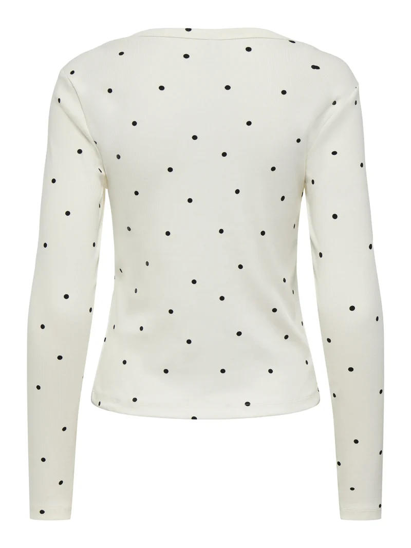 ONLFENJA Langarmtop mit Allover-Print