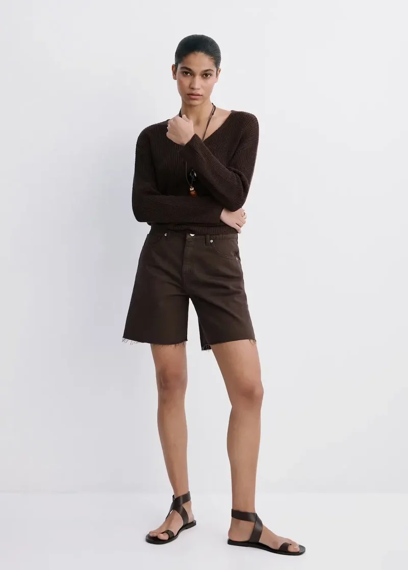 ANNE Bermudashorts im Jeans-Stil