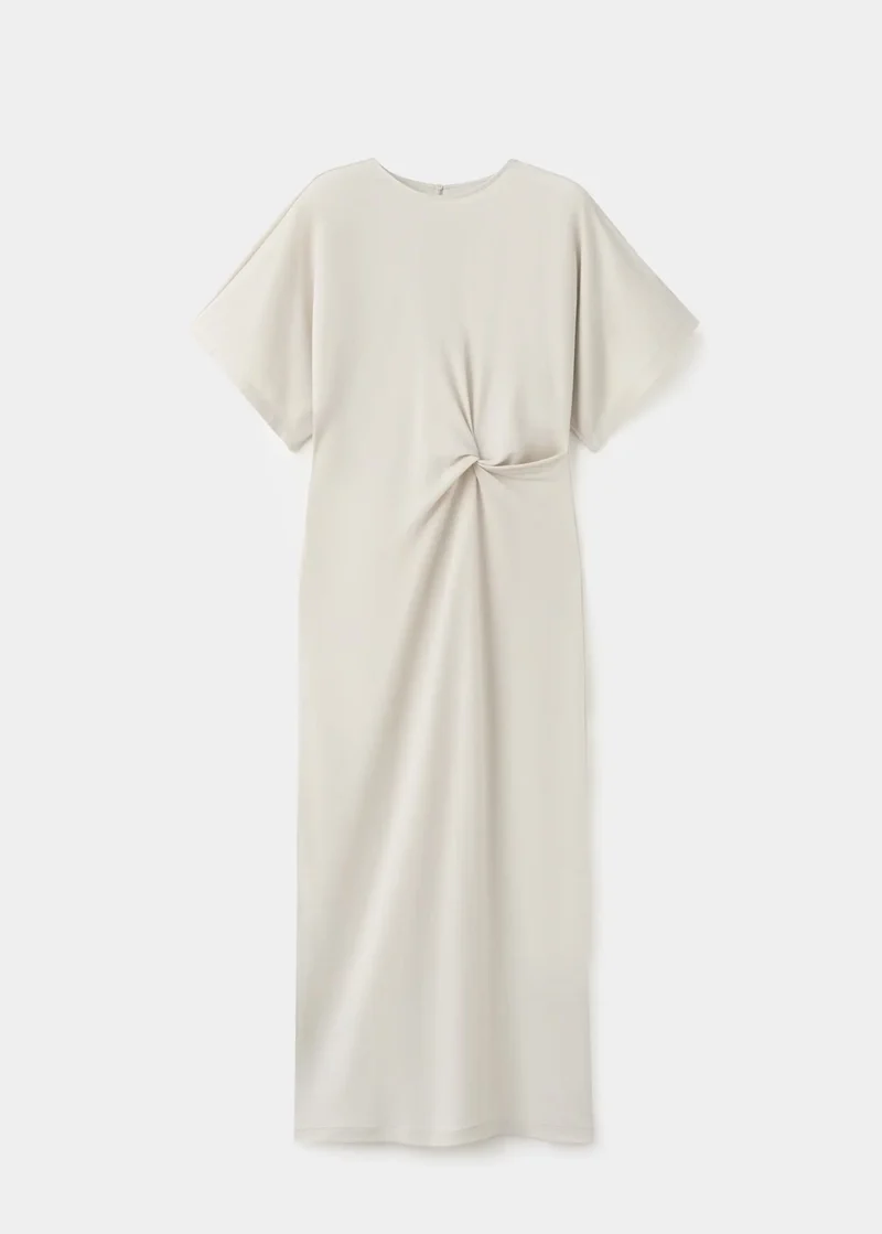 VALEN Kleid mit seitlichen Raffdetails