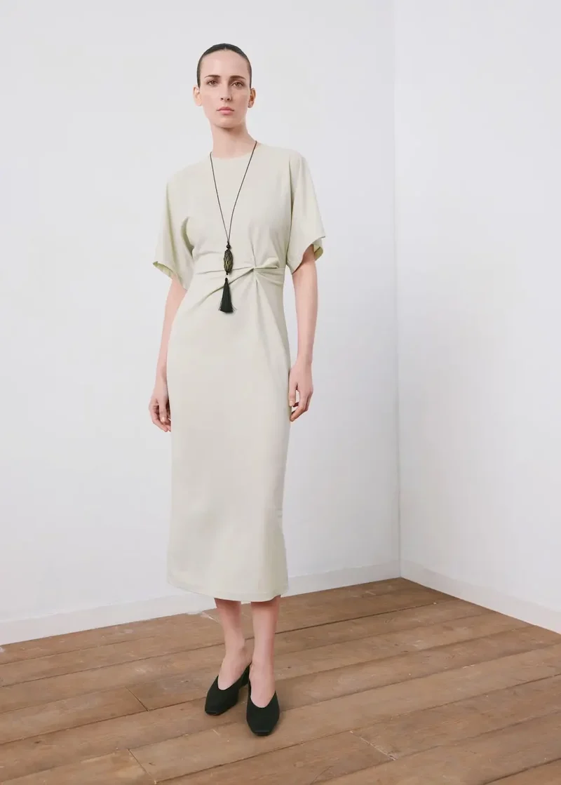 VALEN Kleid mit seitlichen Raffdetails