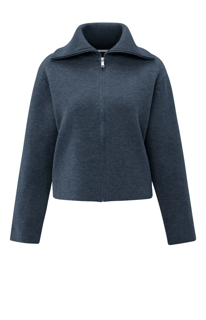 Cardigan mit Reißverschluss