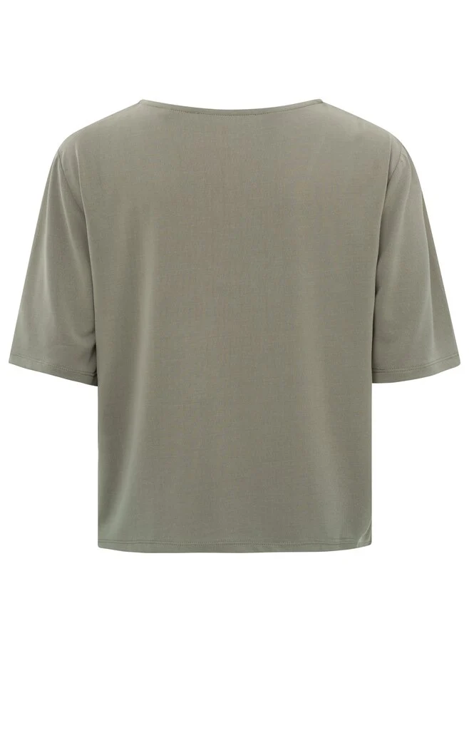 T-Shirt mit V-Ausschnitt