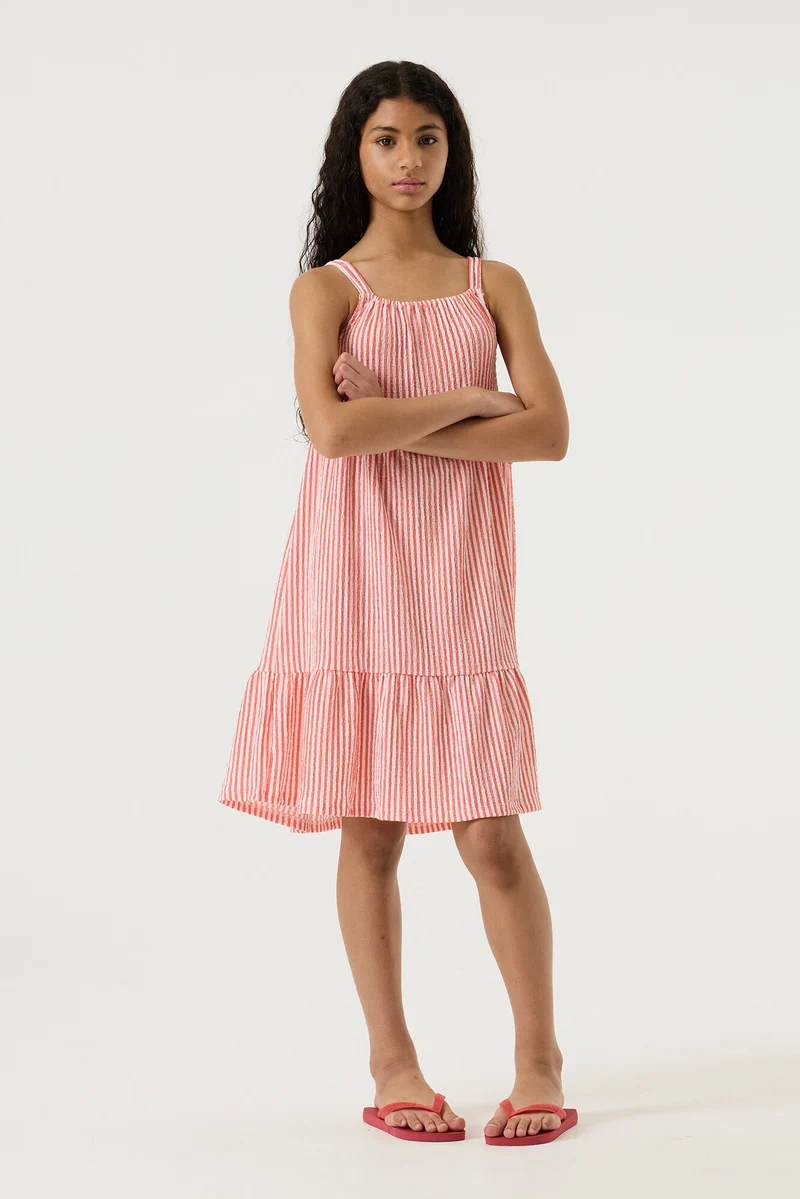 Gestreiftes Sommerkleid