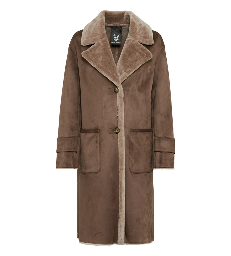 Fake Fur Webpelzkurzmantel