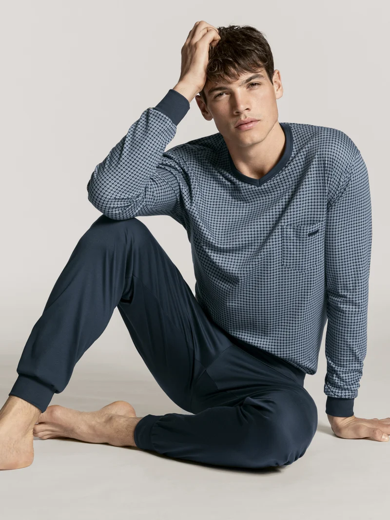 Pyjama mit Bündchen